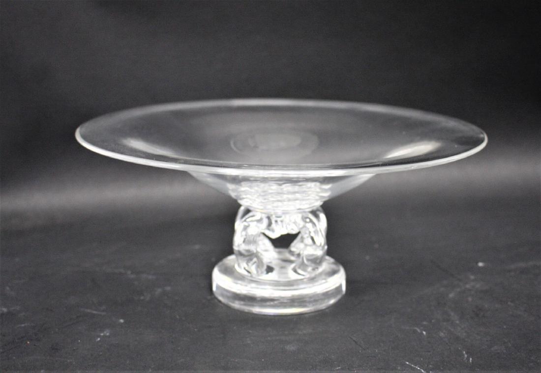 Steuben Crystal Compote Signed (1 of 7)