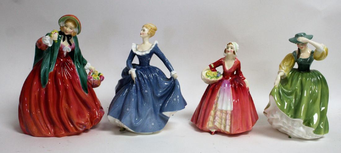 Four(4) Royal Doulton Porcelain Figurines (1 of 6)