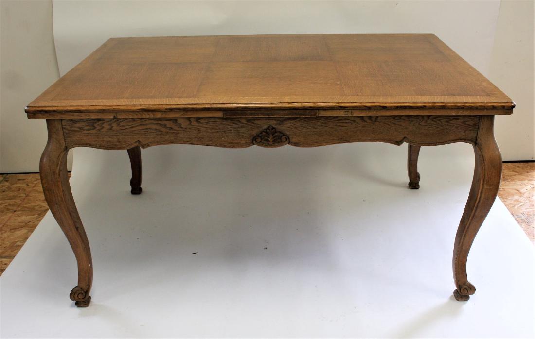 Country French Oak Refractory Dining Table (1 of 7)