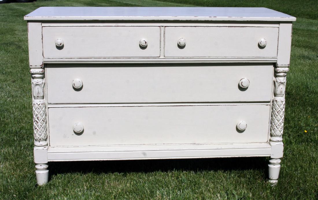 Victorian White Washed Dresser (1 of 5)