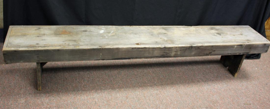 Long Pine Bucket Bench (1 of 4)