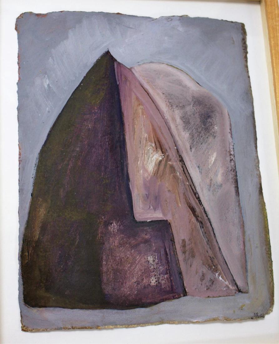 Nancy Brett; 20thC. Oil on Paper Signed (1 of 5)