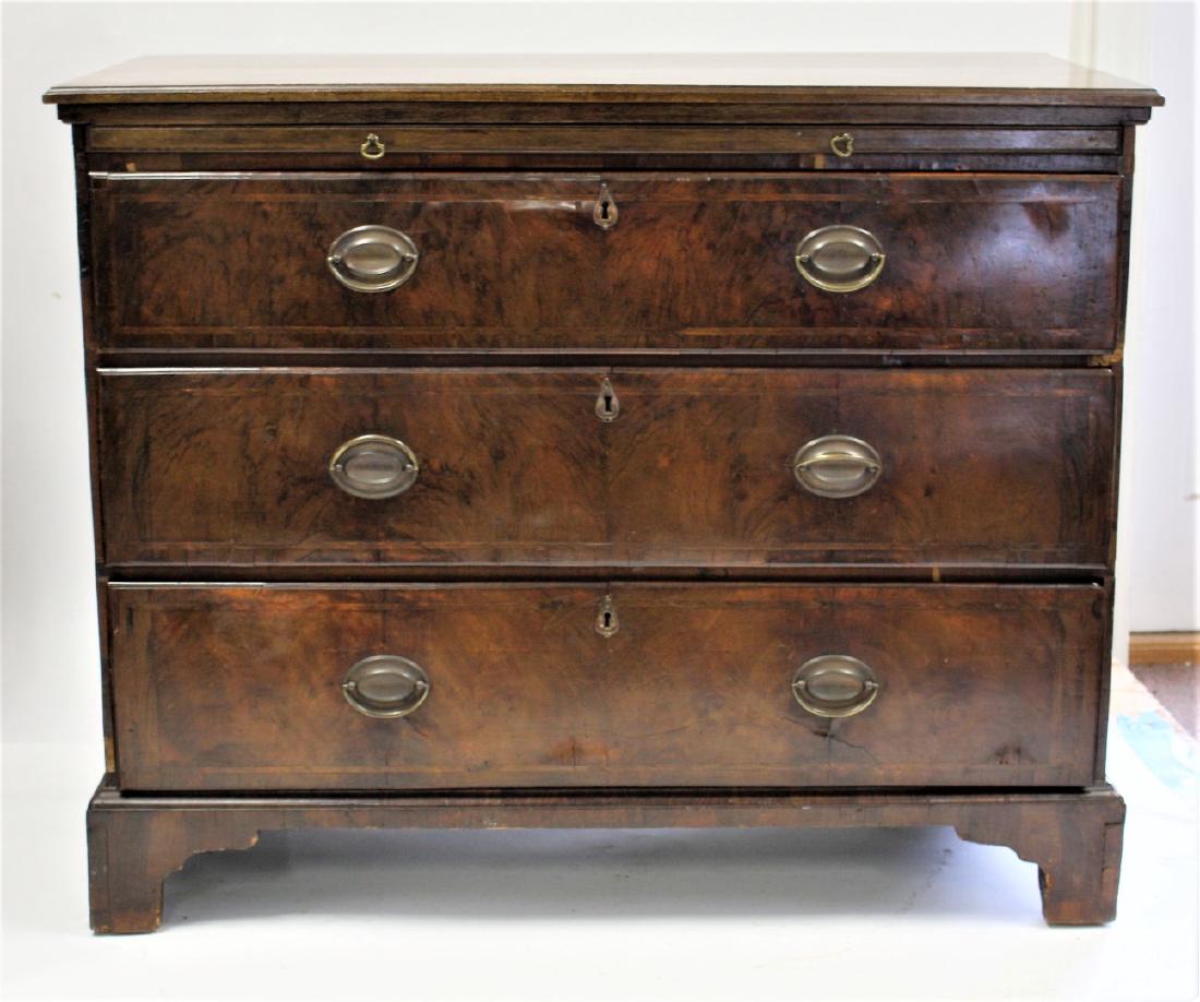 Early 19thC. Sheraton Mahogany Chest of Drawers (1 of 5)
