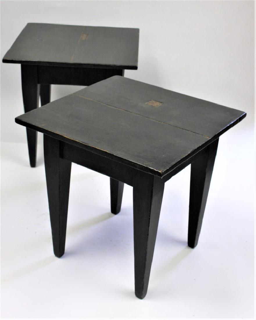 Pair of Country Pine End Stands (1 of 3)