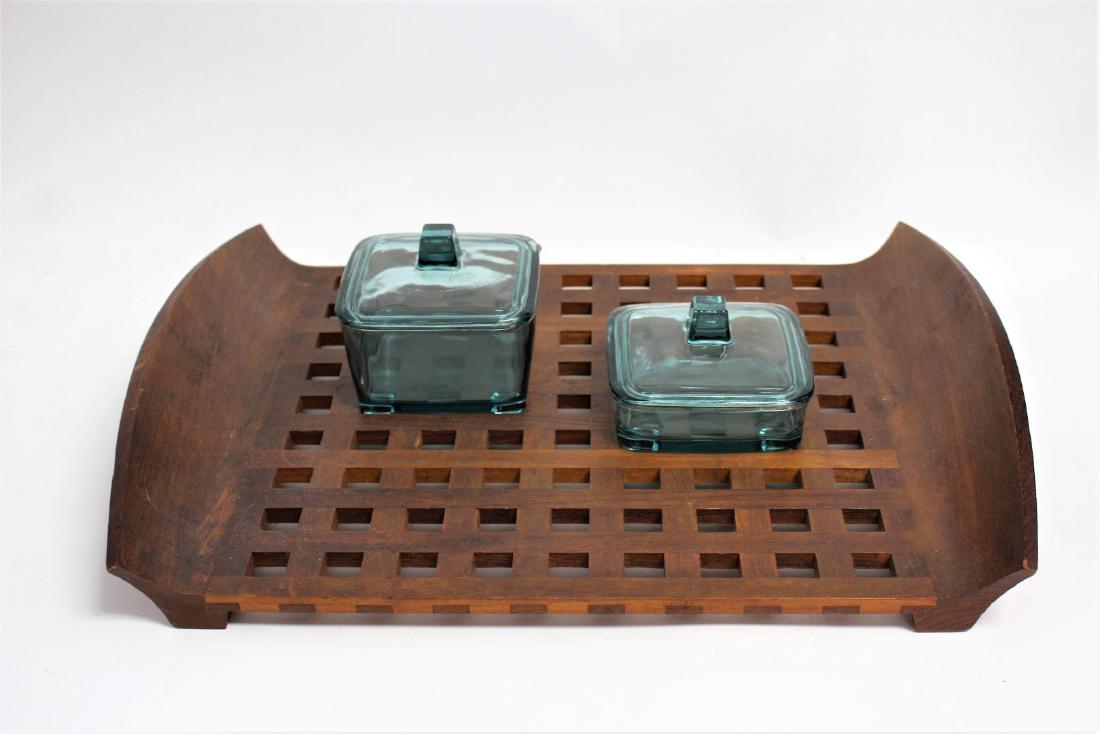 Danish Modern Teakwood Serving Tray (1 of 4)