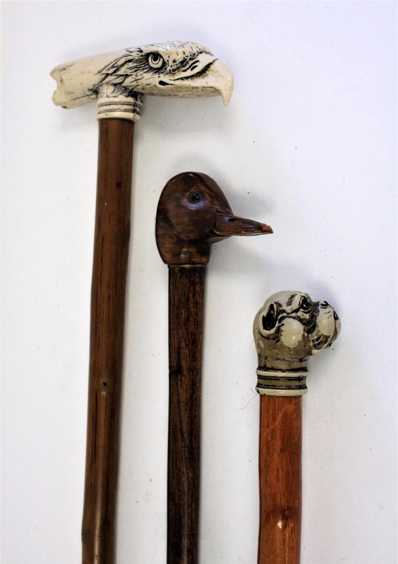Three(3) Miscellaneous Walking Sticks (1 of 5)