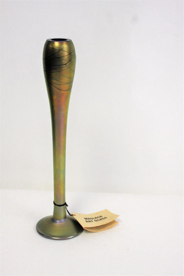 Maslach Studio Art Glass Vase (1 of 6)