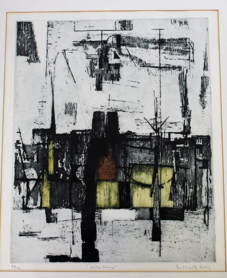 Bernard Kay; 20thC. Lithograph Signed (1 of 7)