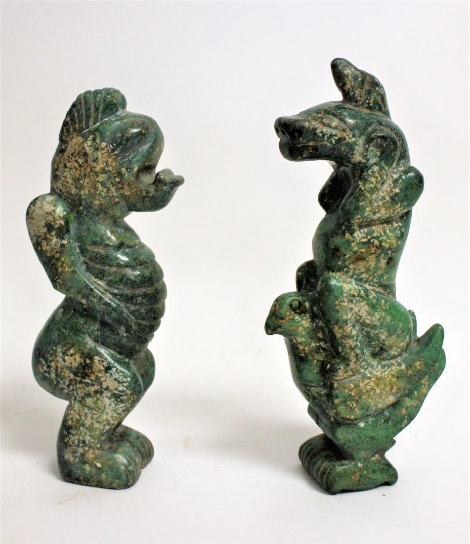 Two(2) Chinese Nephrite Hardstone Animal Figures (1 of 4)