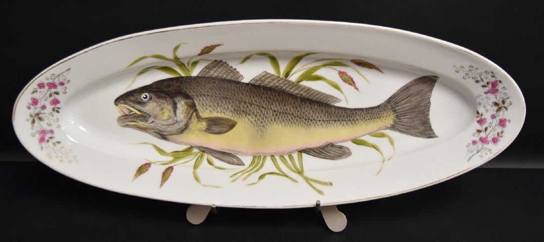 French Porcelain Fish Platter (1 of 7)