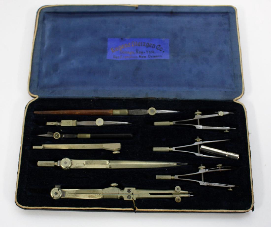Set of Eugene Dietzgen Co. Drafting Tools