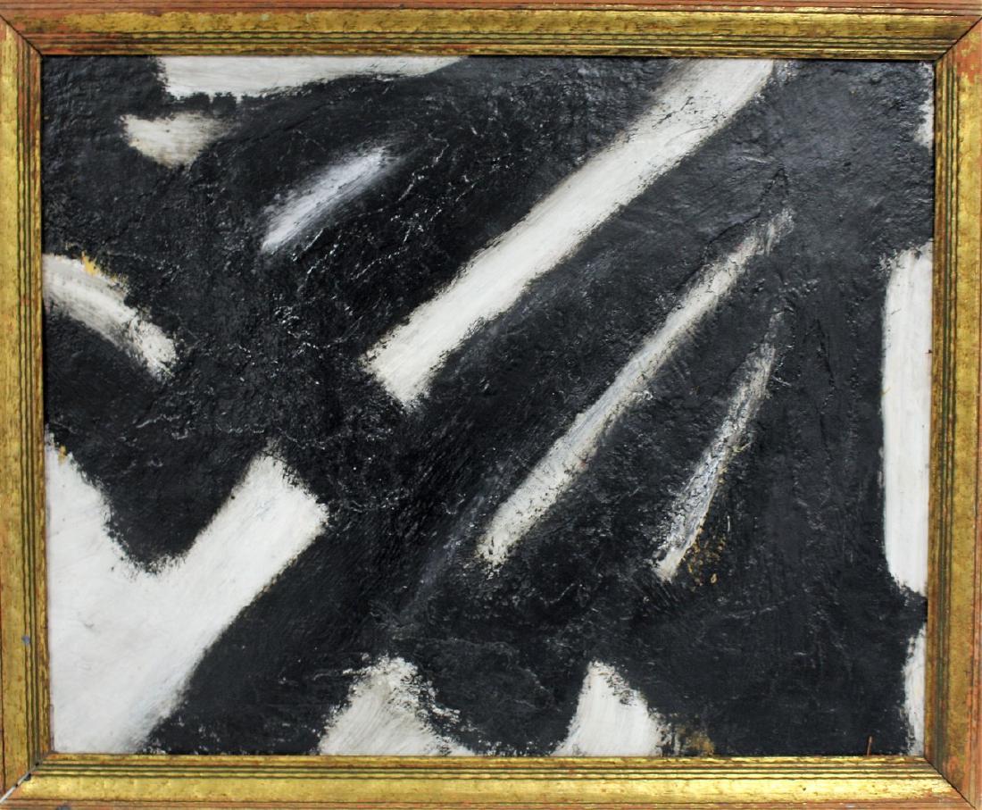 Franz Kline(after); Abstract Expressionist Oil (1 of 4)
