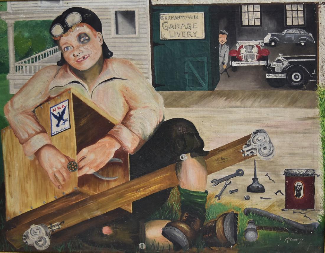 Edward J. Mc Coneghy; 20thC. American Oil Painting (1 of 7)