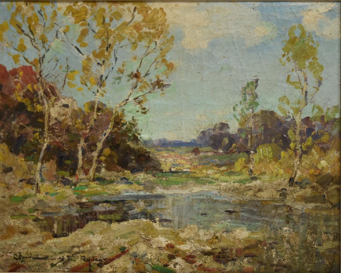 Chauncey Foster Ryder; American Oil Painting Signed (1 of 5)