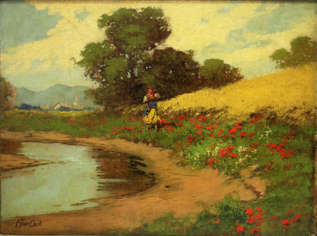 Alson Skinner Clark; Oil Landscape Signed (1 of 6)