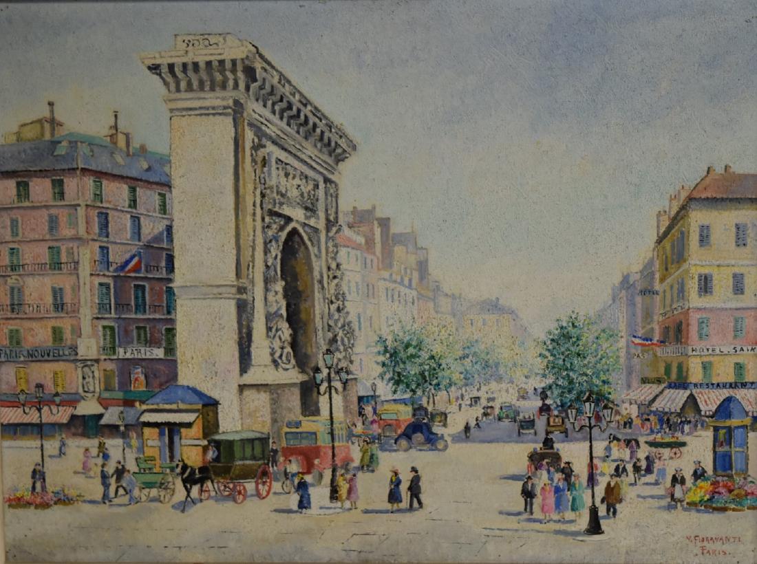 Vincenzo Fioravanti; 20thC. Oil Painting Signed (1 of 5)