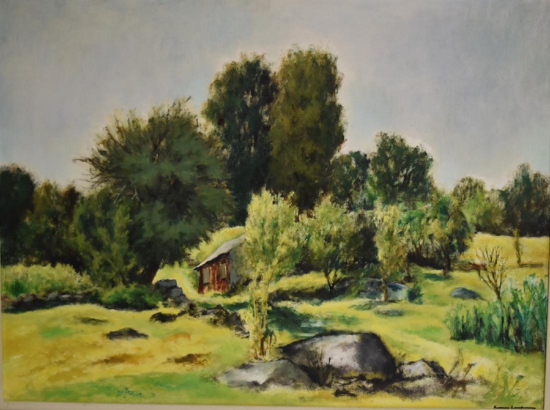 Sidney Laufman; 20thC. American Oil - Clayton's (1 of 8)