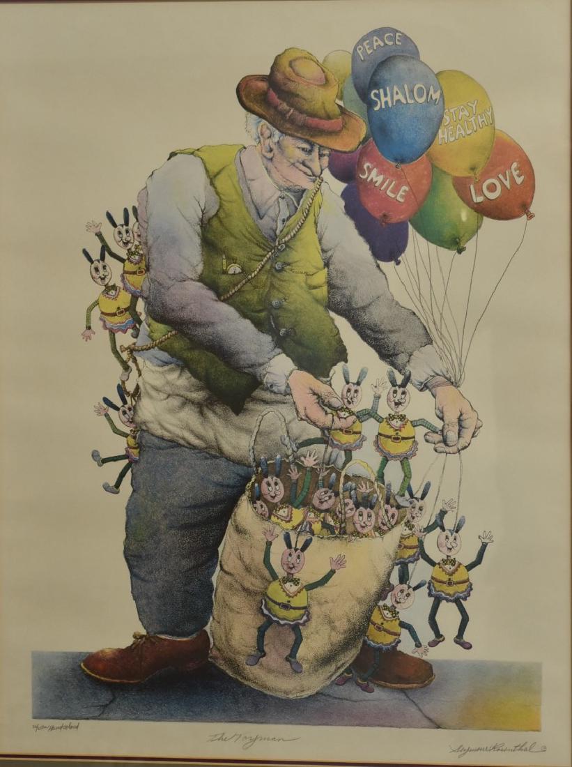 Seymour Rosenthal; 20thC. Lithograph Signed (1 of 7)