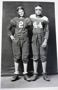 Mike Disfarmer; Original Photograph: Photograph. Football Kids. Inscribed on reverse; 14in. X 11in.