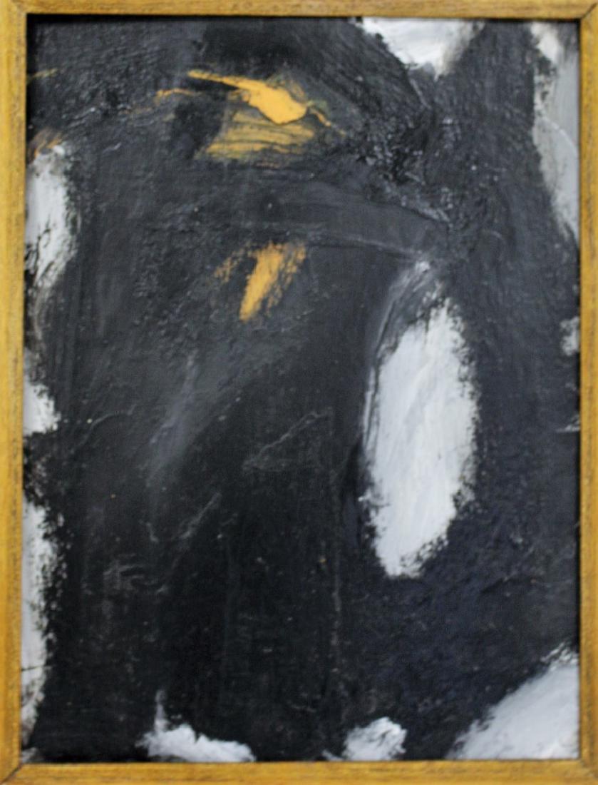 Franz Kline(after); Abstract Expressionist Oil (1 of 4)