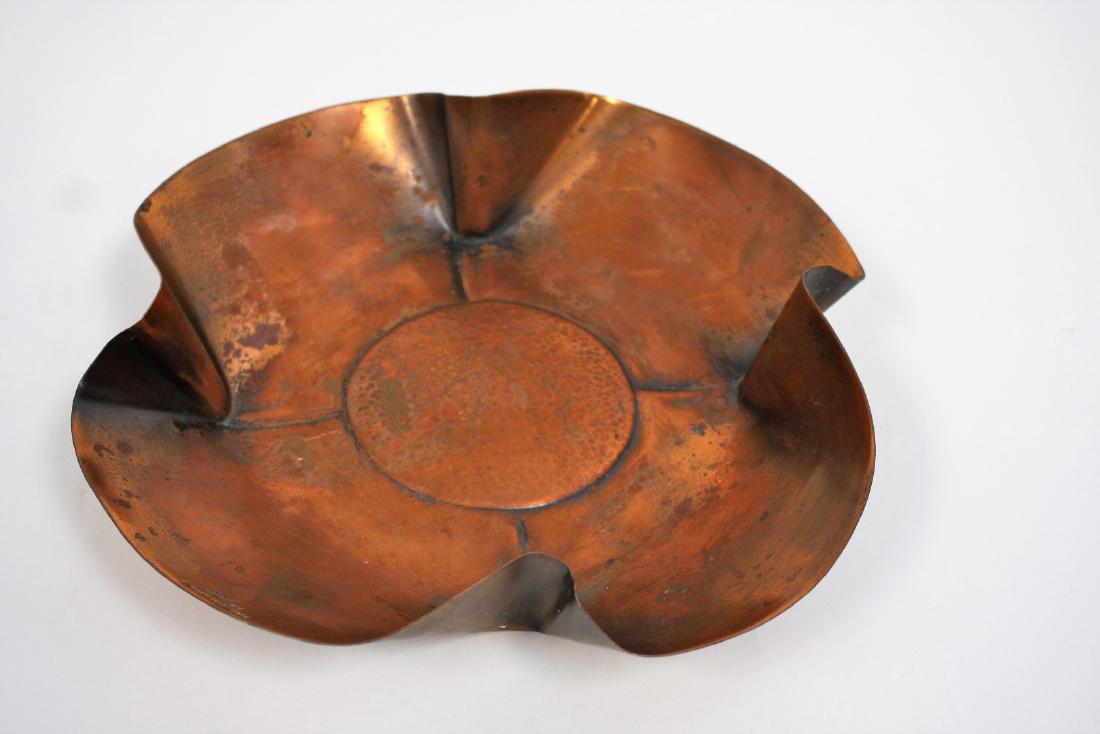 Pedro Pujal;Mexican Arts & Crafts Copper Bowl (1 of 6)