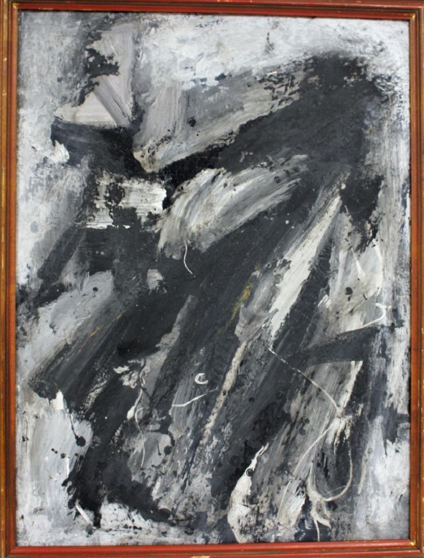 Franz Kline(after); Abstract Expressionist Oil (1 of 5)