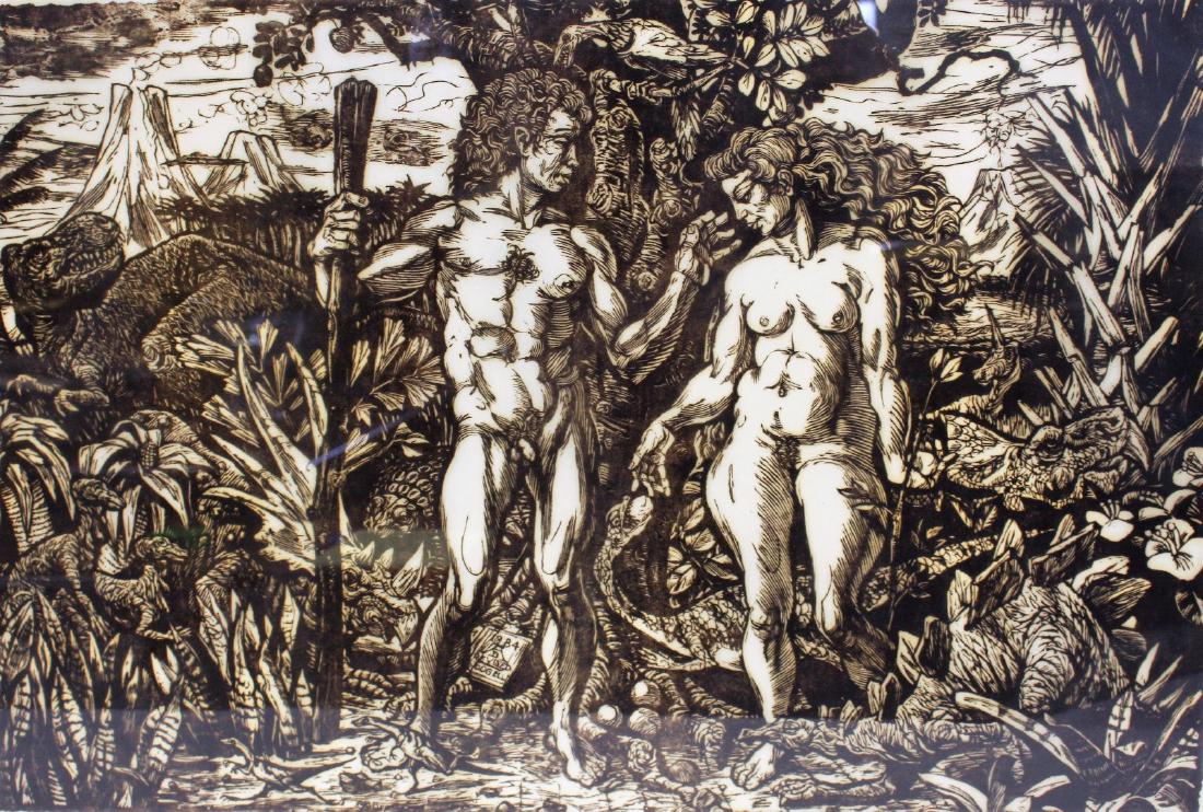 Hodgell; Framed Lithograph Signed (1 of 6)