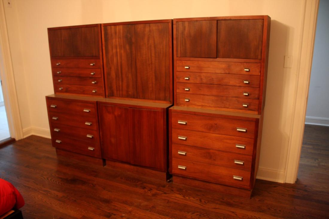 George Nelson Style Four(4) Section Wall Unit (1 of 11)