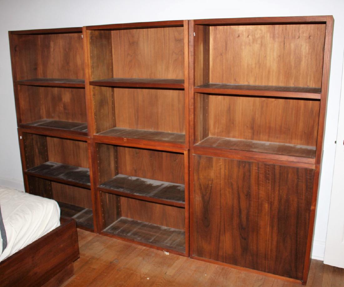 Six(6) Custom Mid Century Bookcases (1 of 2)
