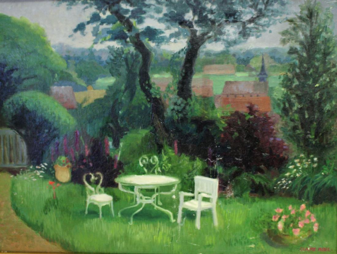 Claire Abel; 20thC. Oil Landscape Signed (1 of 5)