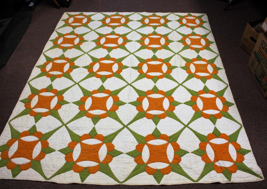 Antique Applique Quilt (1 of 4)