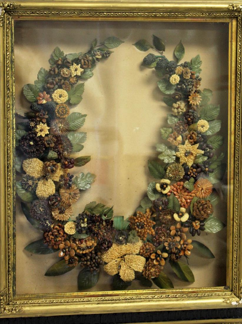 Victorian Shadowbox Wreath (1 of 6)