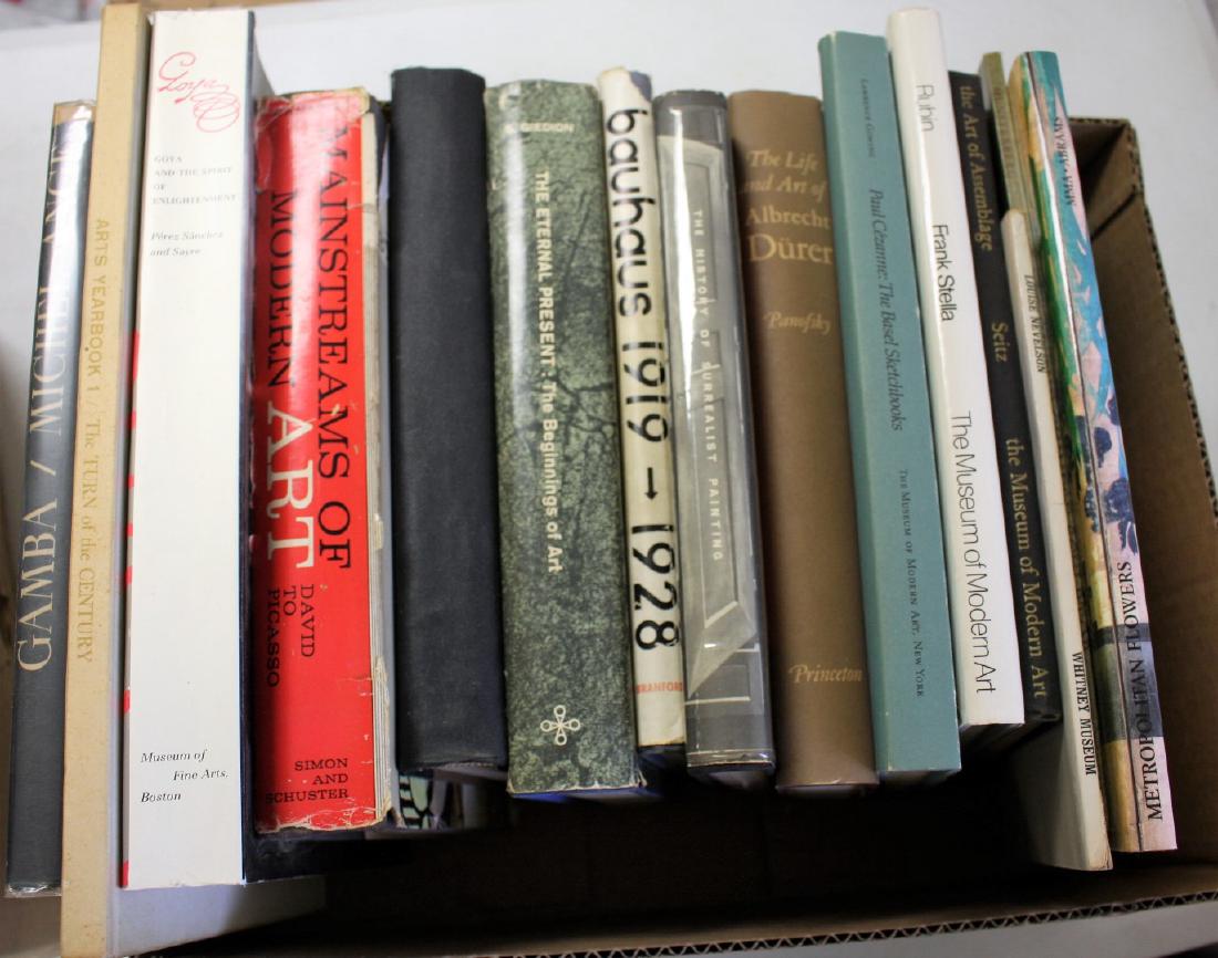 Two(2) Boxes of Art Reference Books (1 of 2)