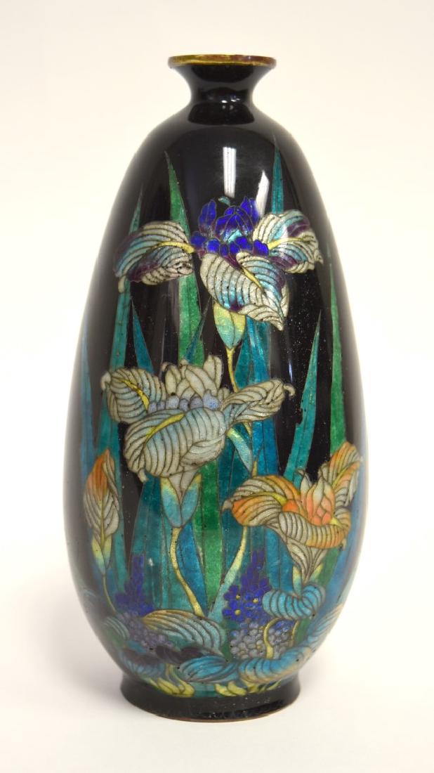 19thC. Japanese Cloisonne Vase (1 of 5)