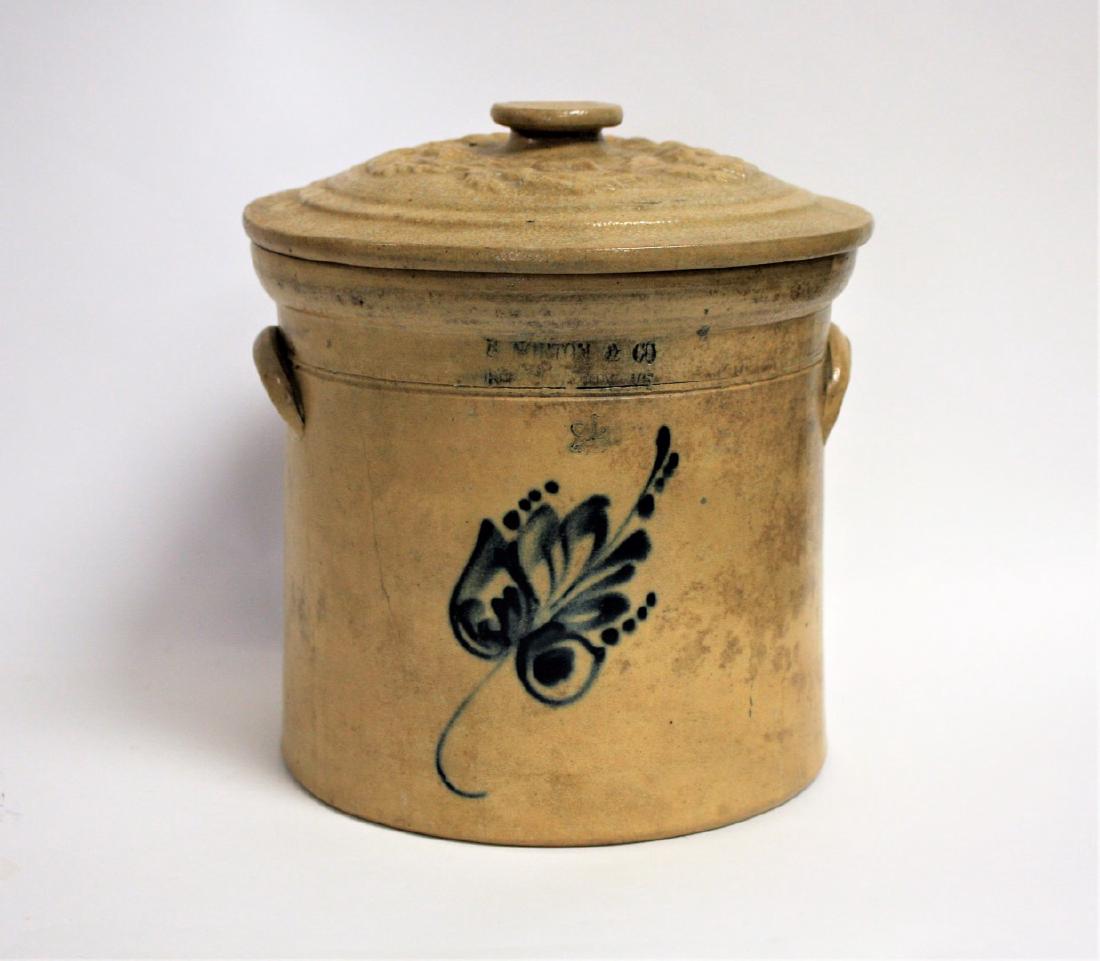 Norton & Co. Stoneware Crock (1 of 4)