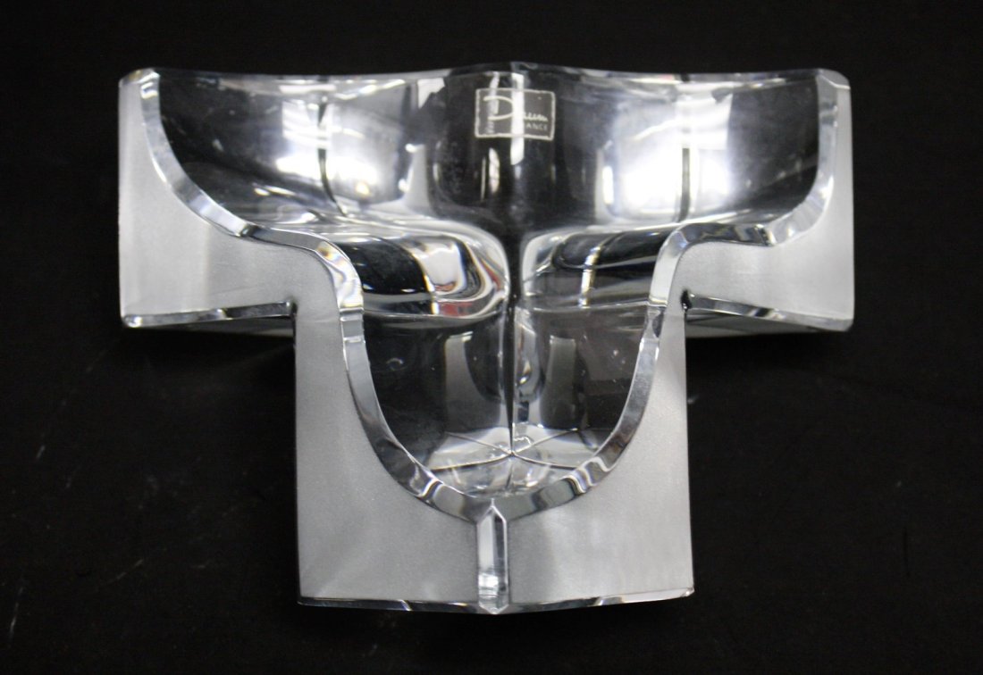 Daum Crystal Glass Sculpture Signed (1 of 6)