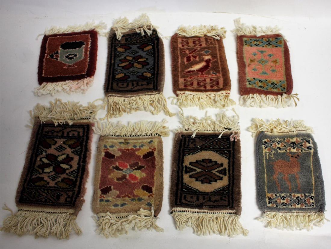 Eight(8) Miscellaneous Oriental Rug Samples (1 of 3)