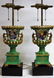Pair of Old Paris Porcelain Urn Lamps - 3