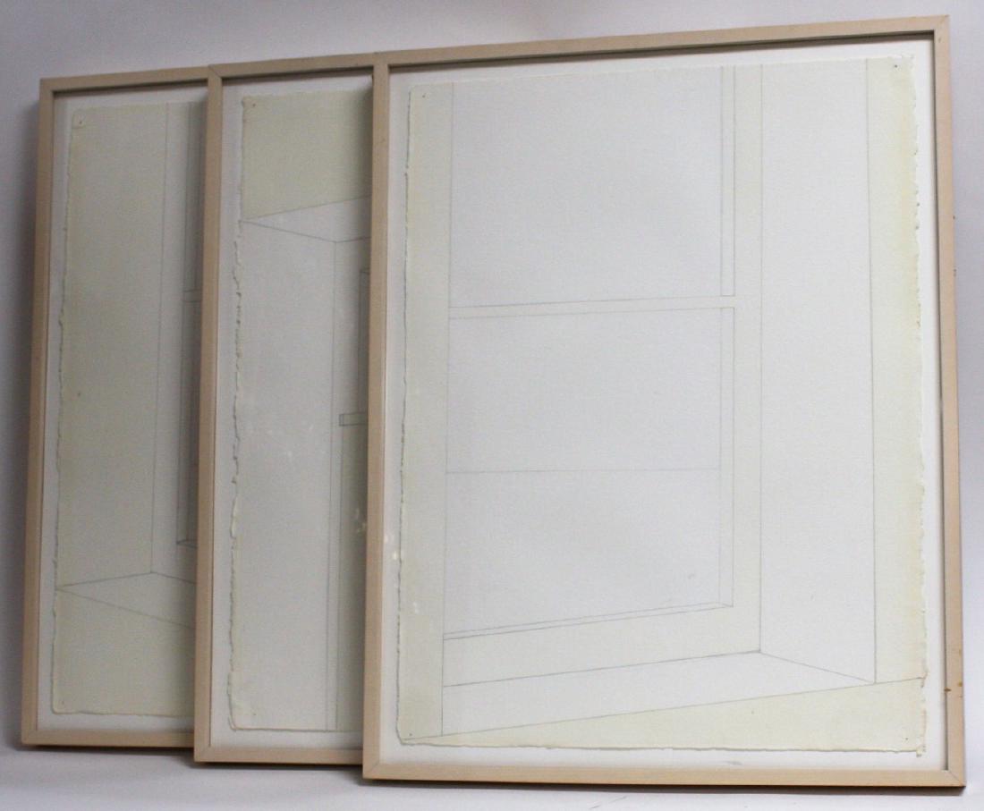 Three(3) Framed Architectural Renderings (1 of 3)