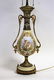 French Porcelain and Enameled Urn Lamp