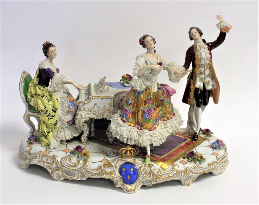 Dresden Porcelain Grouping - The Recital (1 of 8)