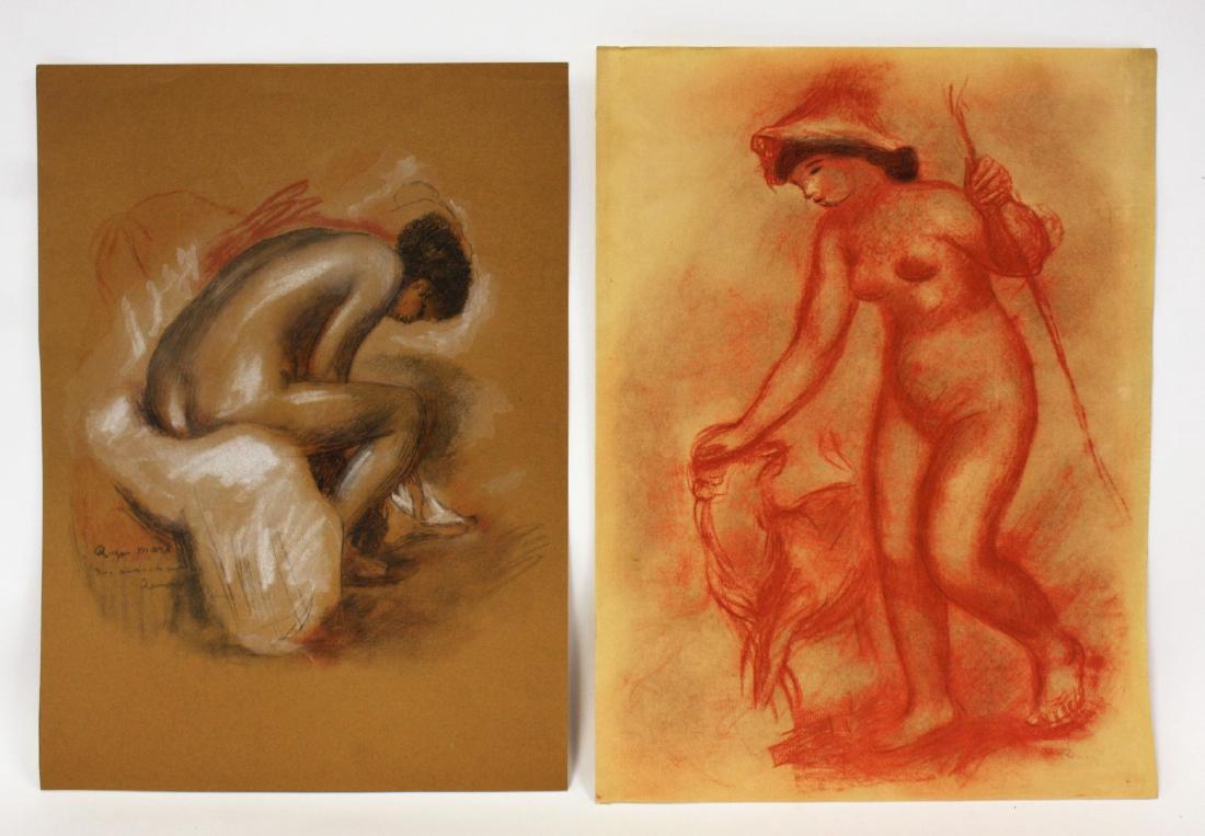 Pierre Auguste Renoir(after); Two Prints (1 of 6)