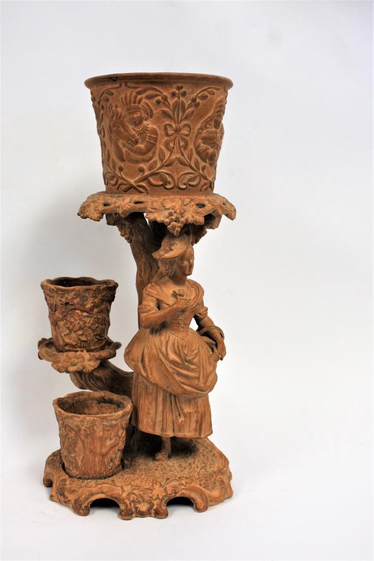 Classical Terracotta Plant Stand (1 of 5)
