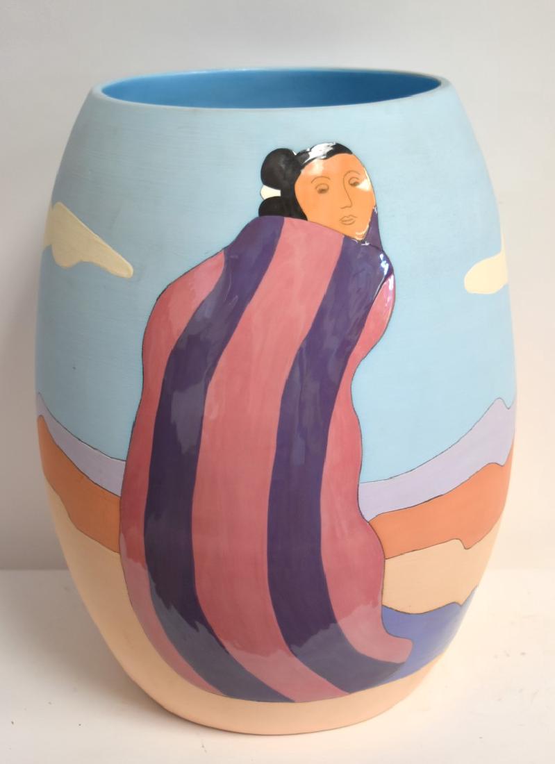 R. C. Gorman; A Native American Pottery Vase (1 of 9)
