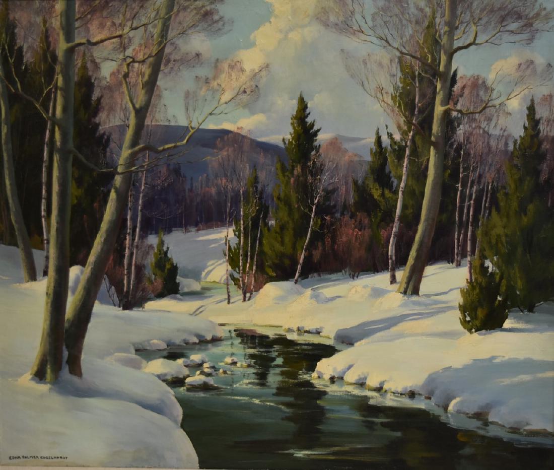 Edna Palmer Engelhardt; American Oil Signed (1 of 6)