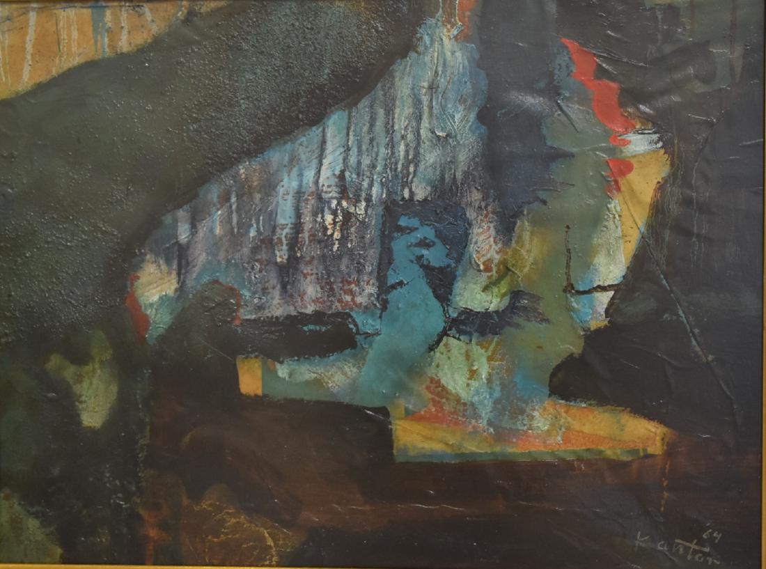 Tadeus Kantor(attributed to); 20thC. Polish Mixed Media (1 of 4)