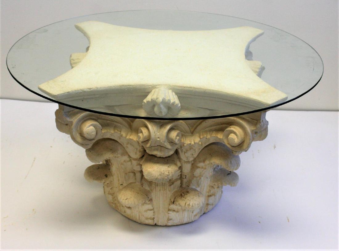 Corbel Plaster and Glass Stand (1 of 3)