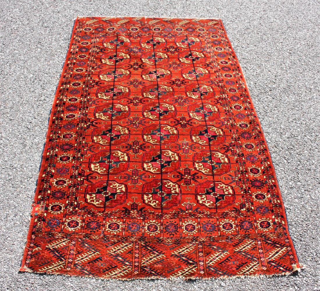Antique Persian Estate Carpet 3.4 x 5.9 (1 of 6)