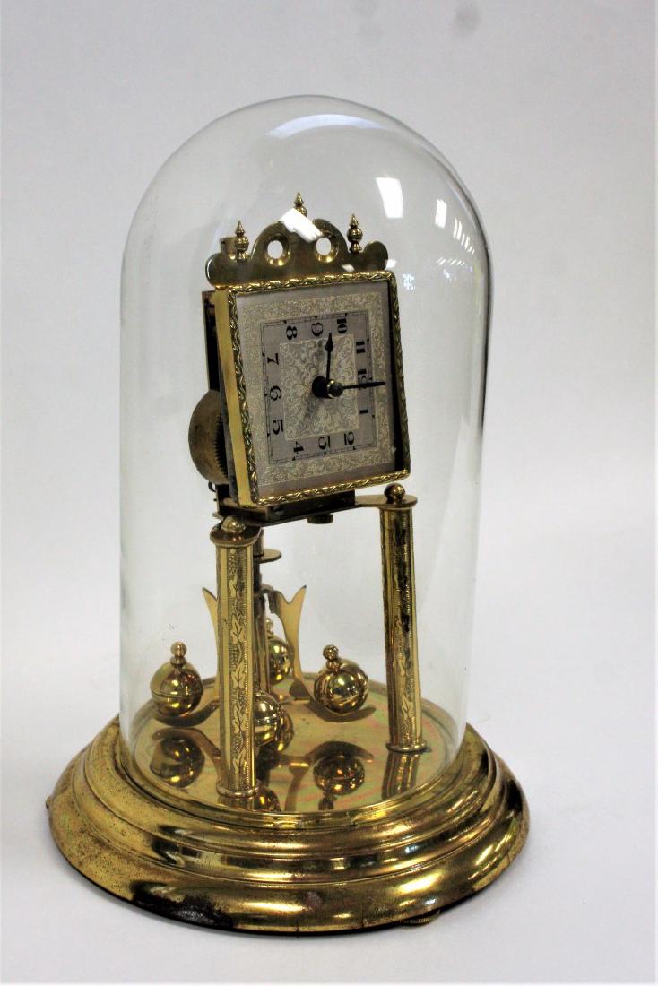 German Brass Anniversary Clock (1 of 5)