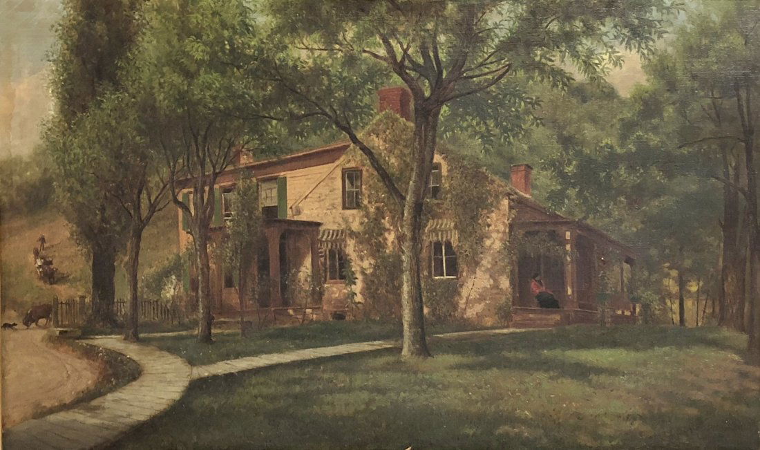 William De La Montagne Cary; 19thC. American Oil Signed (1 of 10)